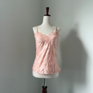 Pink Lace Camisole by Arden B Size M/L Coquette